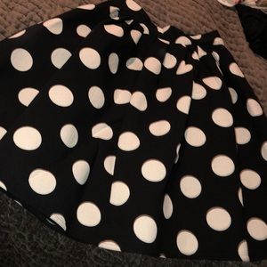 Polka dot skirt